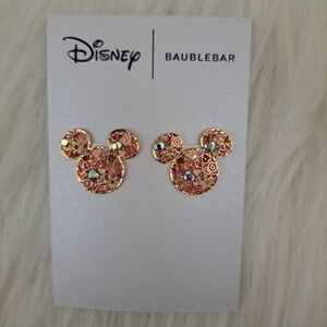 Disney X BaubleBar Valentine's Day Mickey Mouse Love Words Stud Earrings